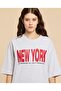 Typography Print T-Shirt With Crew Neck And Short Sleeves - 4