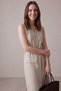 My Fashion Women's Cotton Poplin Midi Shirt Dress - 2