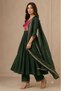 Muslin Anarkali Kurta Set for Women with Dupatta & Pants | Indian Ethnic Wear | Anarkali Salwar Suit | Women Kurta Set | Ladies Party Wear & Festive Dress - 5