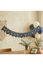 Navy Blue Welcome Lettering