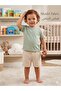 Lcw Baby Beige Basic Baby Boy Muslin Shorts