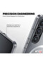 Premium MagSafe Transparent Phone Case for Samsung Galaxy S25+ Crystal Clear Protective Cover with Strong Magnetic Ring for Wireless Charging - 6