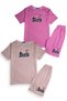 Set of 2 Short Sleeve T-Shirts and Shorts for Children Minikmotion Bottom and Top Set - 2