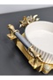 6-Piece Round Porcelain Presentation Bowl & Breakfast, Snack, Dessert, & Special Laser-Cut Bowl Set - 7