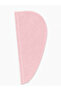100% Cotton Hair Towel with Button and Elastic Detail - Lightweight and Soft Texture - 2