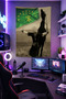 Mixed-24 Wall Covering Brilliant Quality Fabric Room Decor Tapestry Wall Carpet Gaming - 2