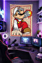 Popular-19 Wall Covering Brilliant Quality Fabric Room Decor Tapestry Wall Tapestry Gaming - 2