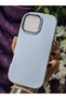 Matte Baby Blue Silicone Case with Metal Camera Frame Compatible with iPhone 16 Promax - 4