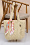 Women's woven bag - beige - 2