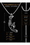 Stainless Steel Feather Detailed Royal Lion Pendant - 6
