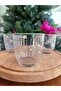 Ravenna Little Bloom Set of 4 Water Glasses - Green - 295 ml - 6