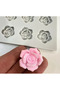 Rose Flower Silicone Mold, 6 Cavities for Candle Making, Chocolate and Soap Crafts, Grey - 5