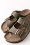 Unisex Khaki Soft Pad Sole Double Strap Buckle Daily Comfortable Summer Home & Outdoor Slippers - 4
