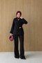 Premium Drafted Tencel Fabric Suit with Gold Brocade Detail