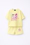 Kpop Demon Hunters Huntrix Zoey Rumi Mira Printed Oversize 100% Cotton T-Shirt Shorts Kids Set