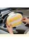 Cute Plush Tabletop Car Napkin Holder, Compatible with Car Armrest and Headrest, Figured Napkin Box, Car Interior Accessory Organizer, Maskot-Style Elastic Napkin Holder Box, Napkin Gift - 3