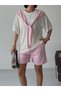 Oysho Fabric Shawl Collar Shorts Set - 5