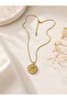 Archhazel Jewelry Allah Written Medallion Necklace