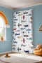 Colorful Flight Patterned Children's Baby Room Background Curtain (Single Wing Pricing) - 4