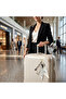 Universal Chain Scarf with Adhesive and Clip Phone Bag Suitcase Accessory Cream Black - 6