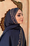 شال قطني من الجاكار بنمط النبلاء - 2