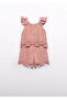 Mayoral Abel Lula Girls' Laced Shorts Set Pink - 2