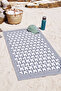 Çapa Marine Nautical Beach Towel - Navy Blue White Mediterranean Style Quick Drying Microfiber Towel Coverlet - 4