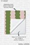 Striped Wavy Beach Towel - Minimalist Green Pink Pool Sea Bath Quick Dry Beach Cover-Up - 8