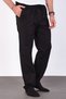 Men's Baggy Fit Linen Fabric Elastic Waist Comfortable Cut Pants - 6