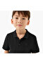 Collared Short Sleeves Polo T-shirt with Embroidery - 4