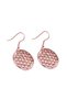 Elegant Copper Jewelry Set with Flower of Life (Bracelet, Ring, Earrings, and Pendant) - 4