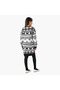 Textured Sweater Dress with Tights - 3