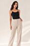 Women's Viscose 4-Piece Undershirt with Rope Straps & Lace Detail - 4