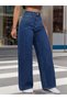 Patricia Women's Jeans Stretchy Comfortable High Waist Palazzo Jean Denim Jeans Trousers - 5