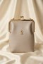 Gl-002 Burslu Small Women's Shoulder Bag Clip-On Handbag Crossbody Bag Sand