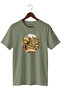 Unisex Romania Themed Printed Crew Neck Casual Cotton T-Shirt