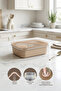 Stainless Steel Vacuum Storage Container, Oven and Cake Container 800 ml Lunch Box