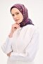 Tencel Monare Scarf Stone Pattern Pink Purple 90X90 - 2