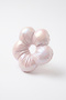 Mink Shiny Flower Model Elastic Bun Hairpin - 2