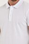 Men's 2-Pack Polo Collar T-Shirt Black-White 100% Cotton Non-Shrink Fabric Regular Fit - 7