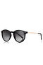 Uv400 Protection Black Frame Black Glass Original Women's Sunglasses 50 Echocats Cbkgg65C1 - 4
