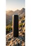 Double Layer Stainless Steel 750 ml Thermos with Leather Bag Black (Tea Coffee Picnic Camping Outdoor Office Hotel Cafe School) - 2