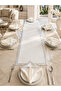 Diamond Crystal Collection Linen Runner & Napkin Set for Special Occasions, Tablecloths and Home Decoration. - 2