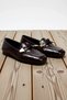 Women's Loafer Shoes Square Toe Flat Heel Laceless Comfortable Cutout Faux Leather Comfortable Daily Modern