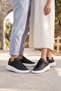 Liaquenn - Comfortable and Lightweight High-Sole Walking Casual Sports Wear Unisex Black-White Sneaker Aya - 7