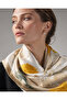 Patterned Silk Voile Shawl - 2