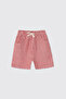 Baby Boy Shorts T-Shirt 2-Piece Red Bottom Top Set - 3