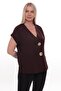 V-Neck Buttoned Detailed Vest - 3