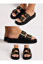 Women's Soft Orthopedic Sole Double Buckle Soft Slippers - 2