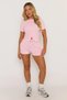 Cotton Buttoned Belted Waist Trouser Shorts Set